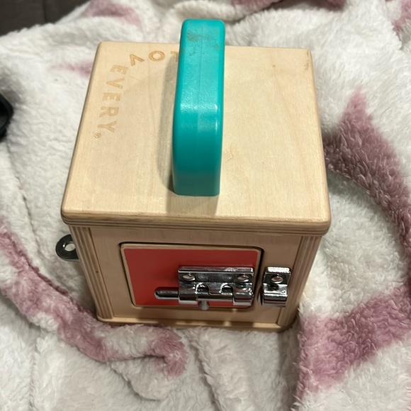 Lovevery Wooden Lock Box - Picture 1 of 6